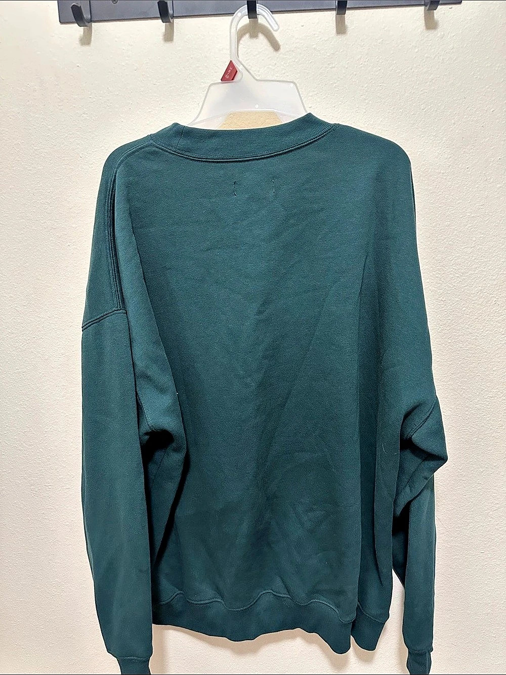 State of Mine Destination Crew Fleece Sweatshirt Colorado Green & Blue XL - Picture 2 of 3